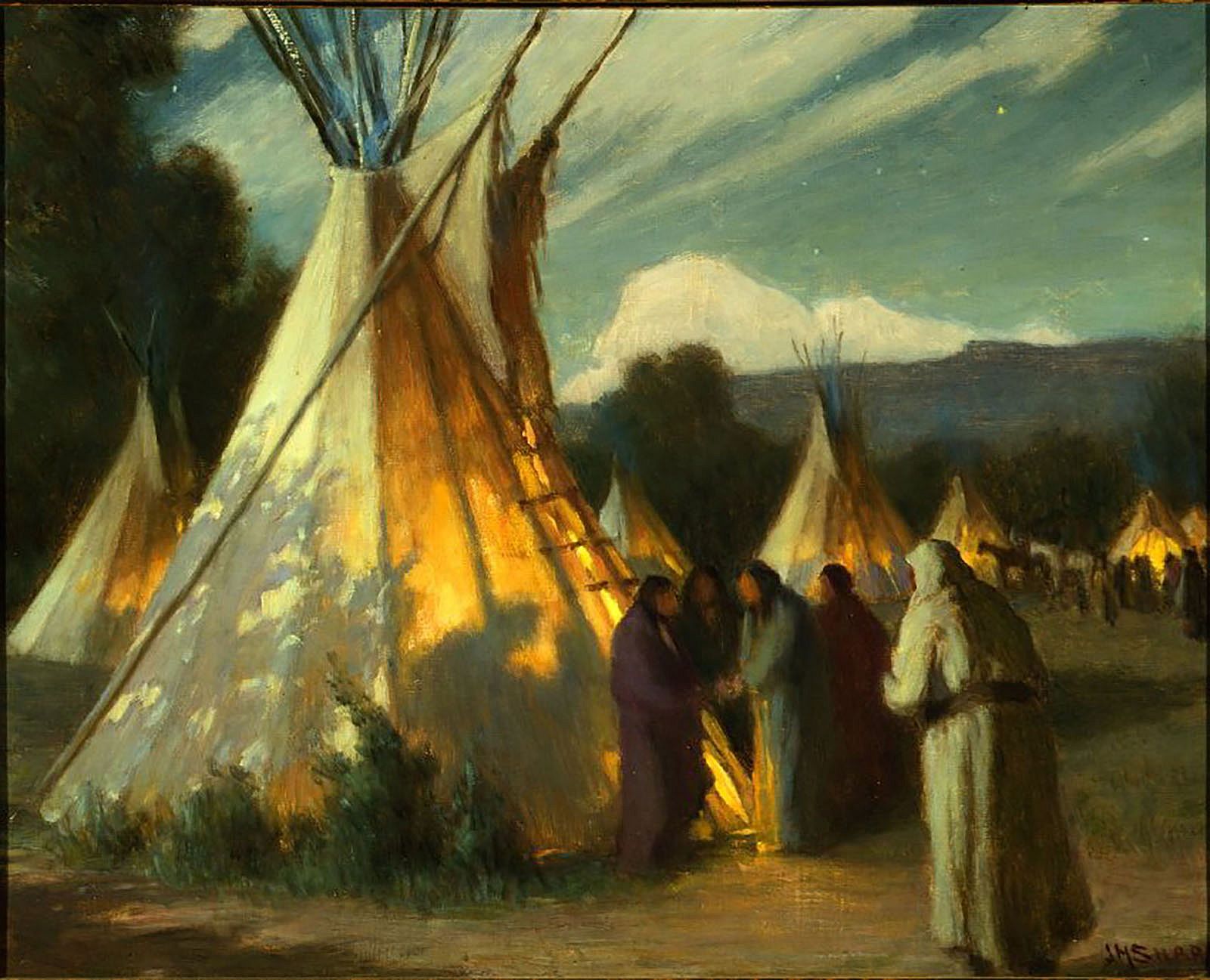 Moonlight and Firelight